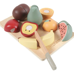 wooden cutting fruit