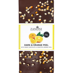 Zanoni dark & orange peel Vegan chocolate