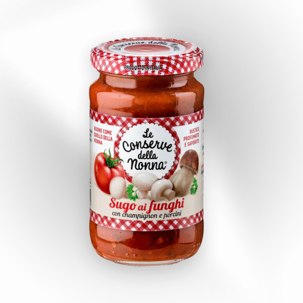 Le Conserve Della Nonna – Mushroom and Tomato Sauce