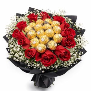 Golden Rose Bouquet