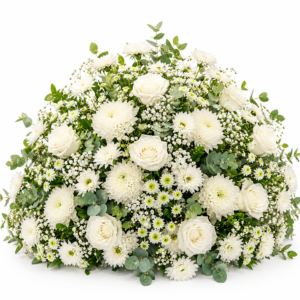 Graceful White Sanctuary Arrangement